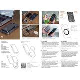Optiline magsafe powerbank, bærbar oplader