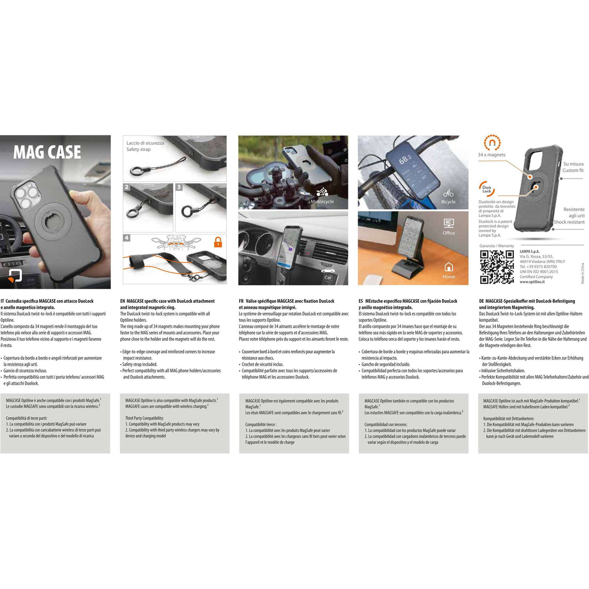 Optiline mag cover til iPhone 13
