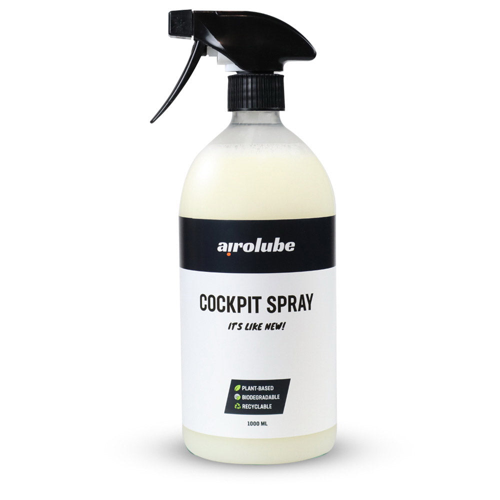 cockpit spray 1000 ml hvid sort