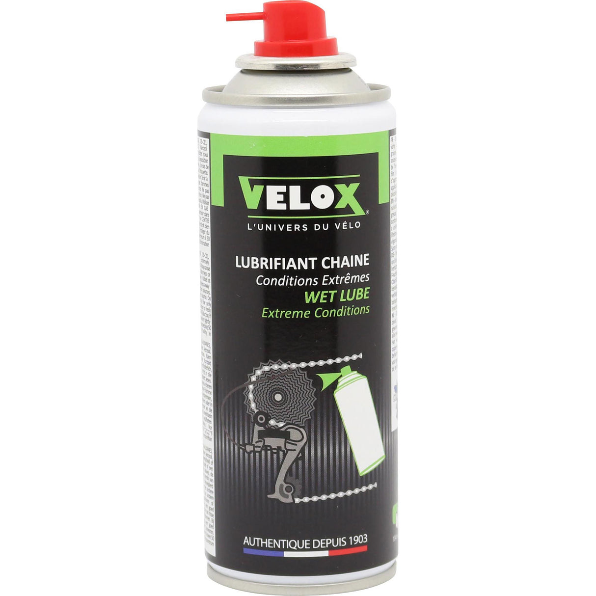Velox kædeolie våd glidecreme 200ml