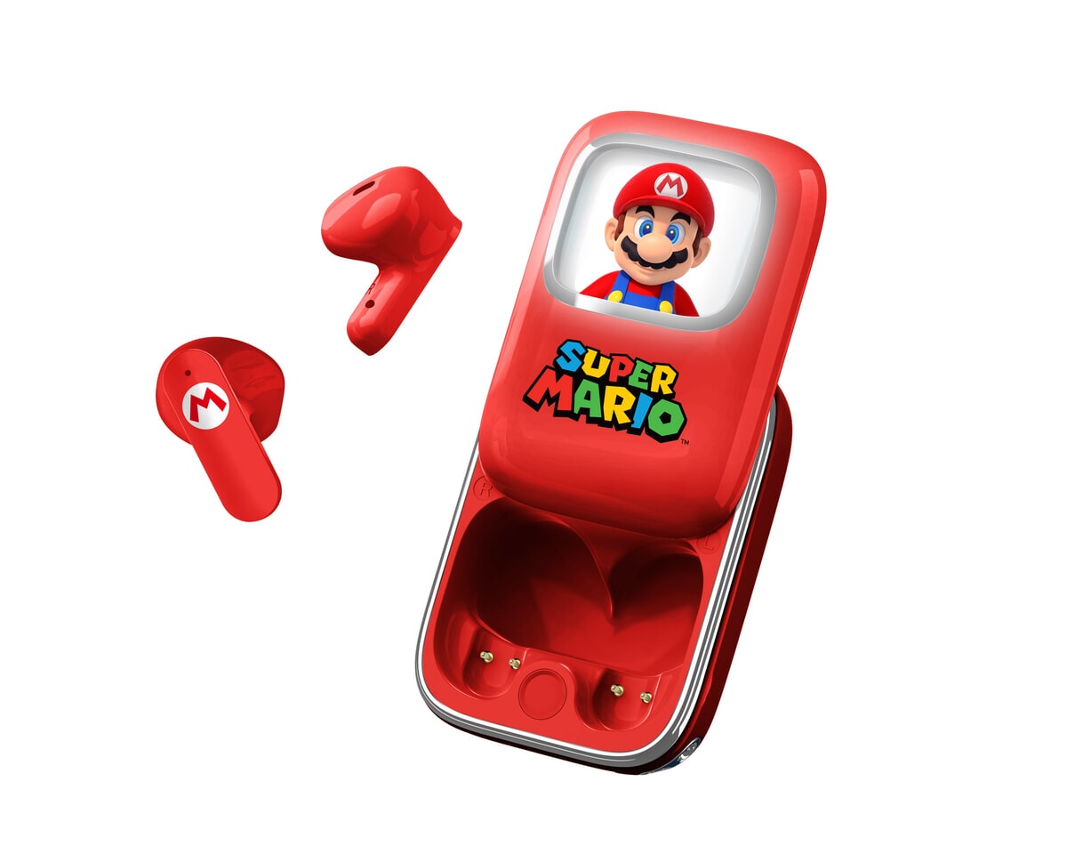 Otl technologies bluetooth slide tws øretelefoner super mario (sm1278)