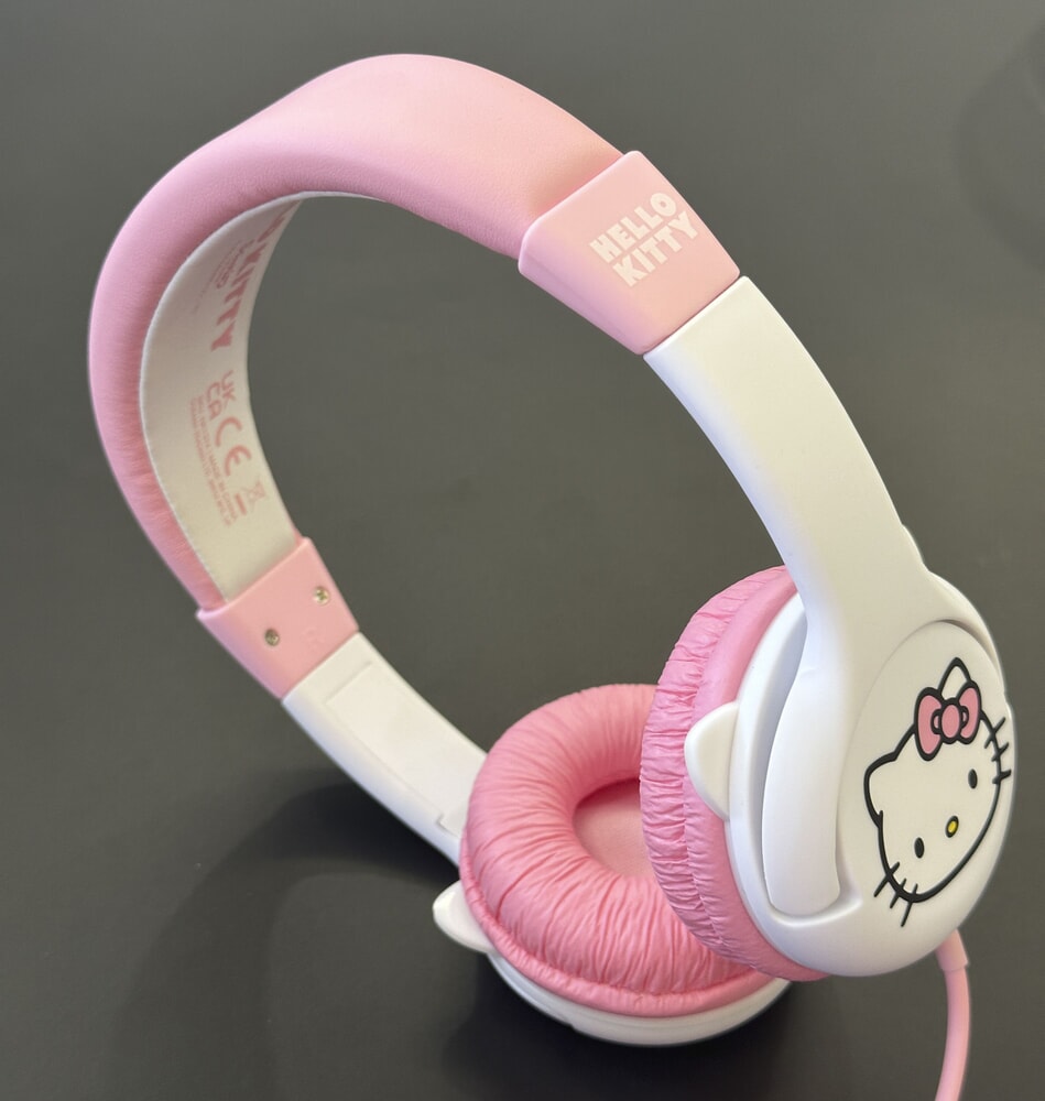 Otl Technologies klassiske hovedtelefoner med ører hello kitty (hk1374)