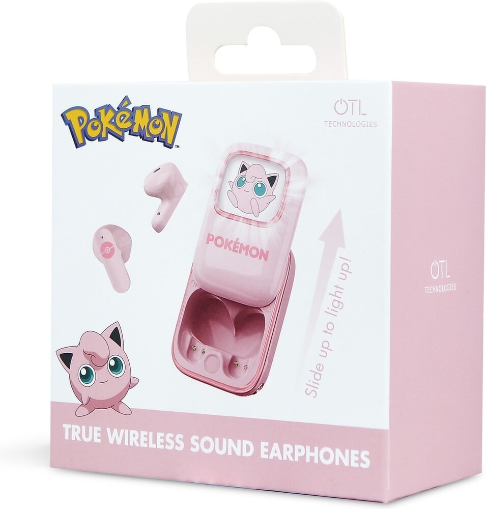 Otl technologies bluetooth tws øretelefoner pokemon pink (pk1352)