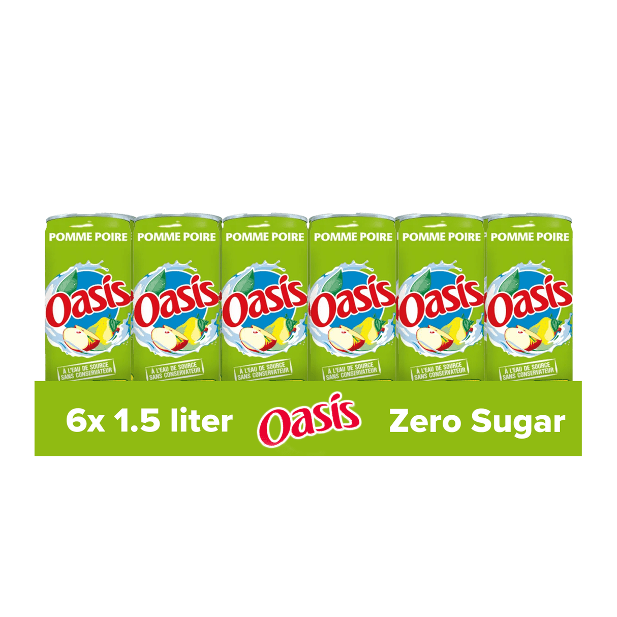 Oasis æblepæredåse (24x33cl)