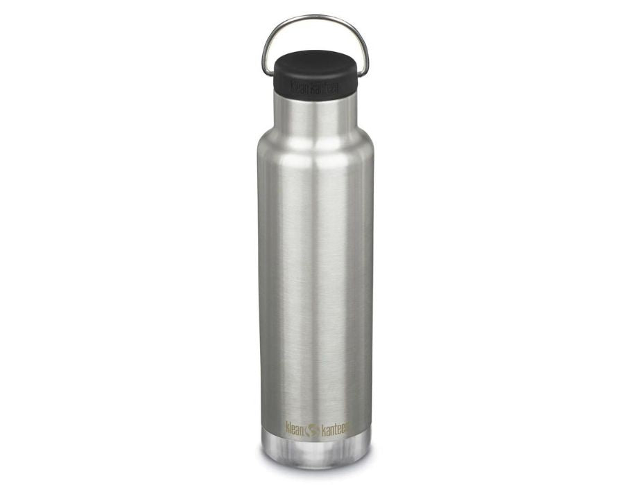 Klean kanteen termokande flaske klassisk rustfrit stål med ringhætte 592 ml