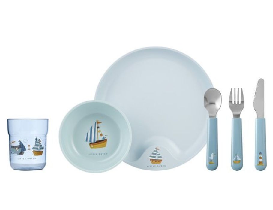 Mepal børneservice - mio - 6 - stk - sæt - sailors bay