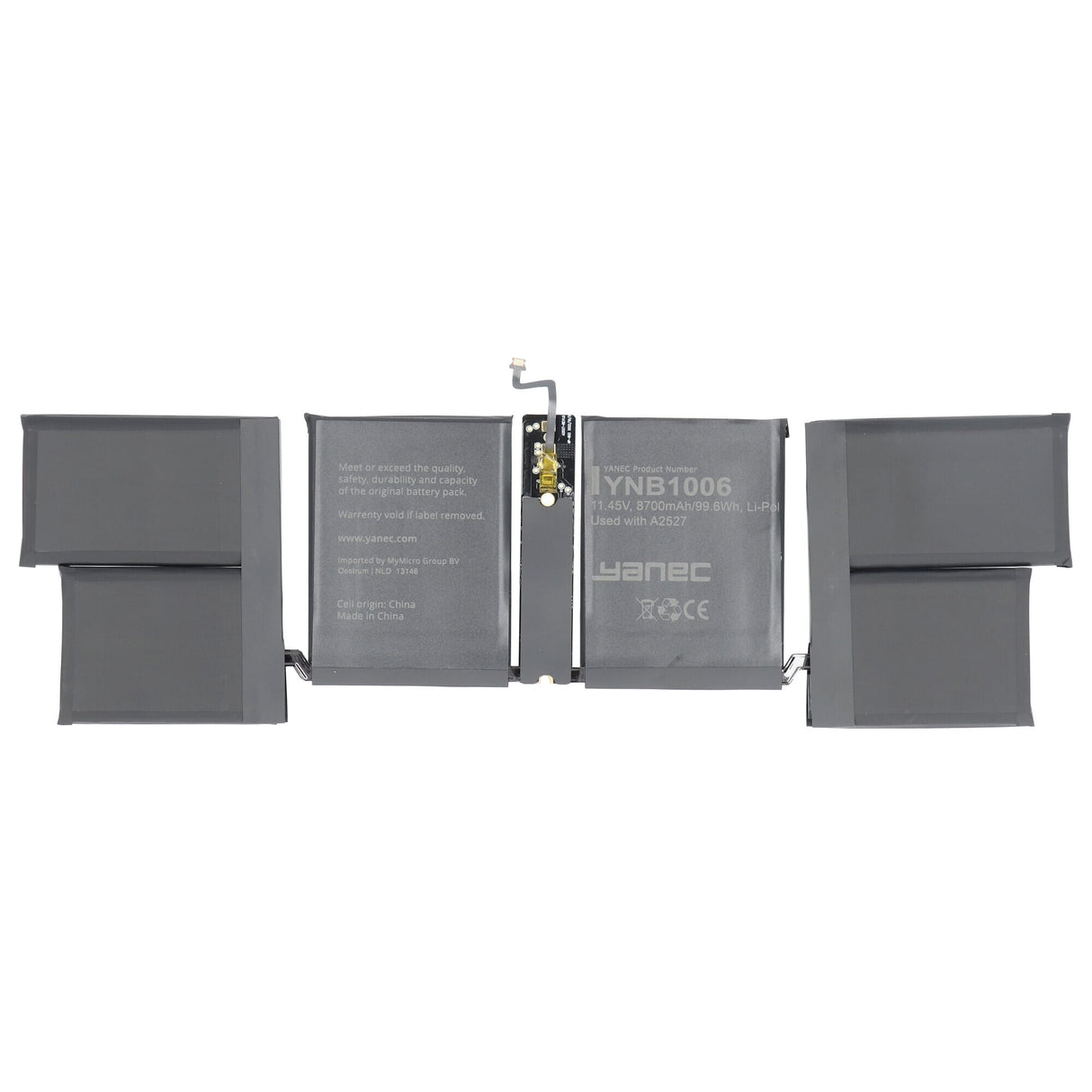 Yanec macbook batteri 8700mah