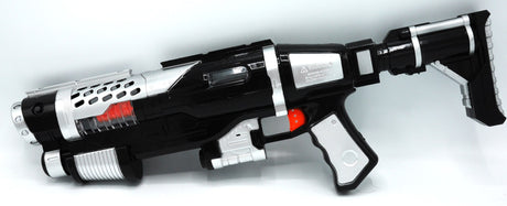 Toi-toys legetøjspistol med lys og lyd, 45 cm lang