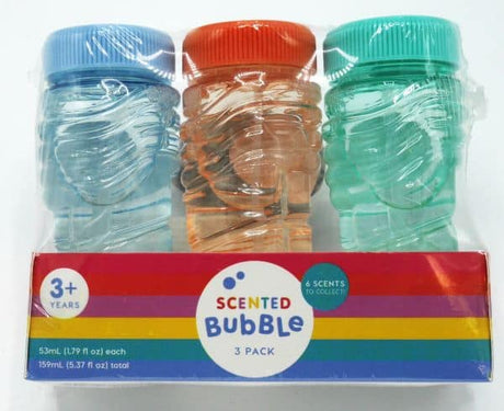 Playgo 3 krukker bobleblæsende 53 ml pr. krukke