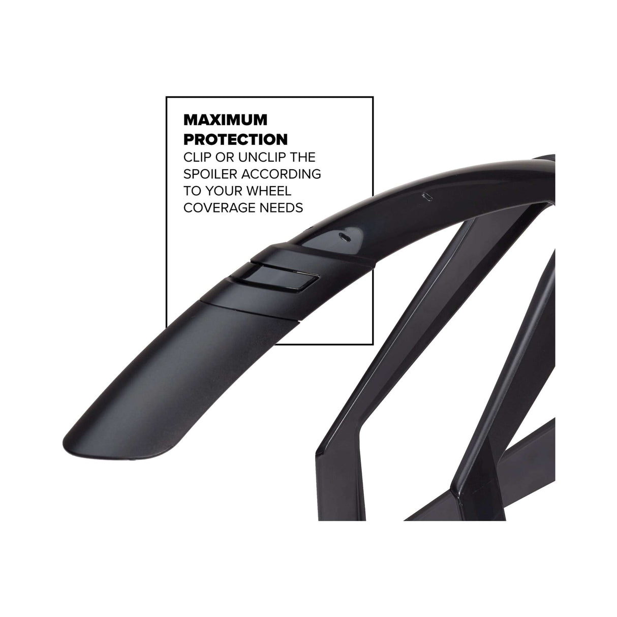 Polisport Fender Set 28 G -MUD 50mm - Sort