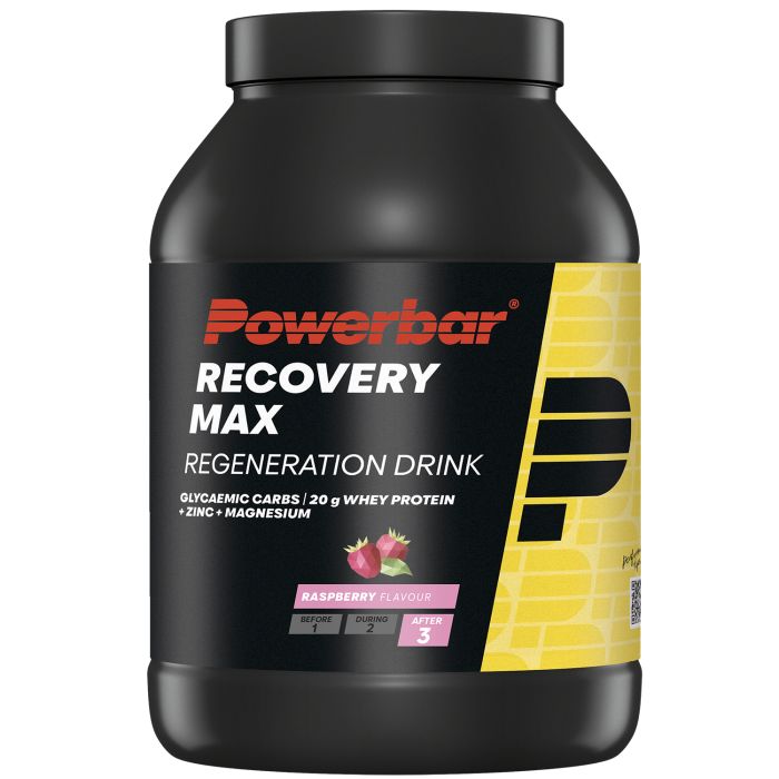 Powerbar recovery max (1 x 1144gr) - hindbær