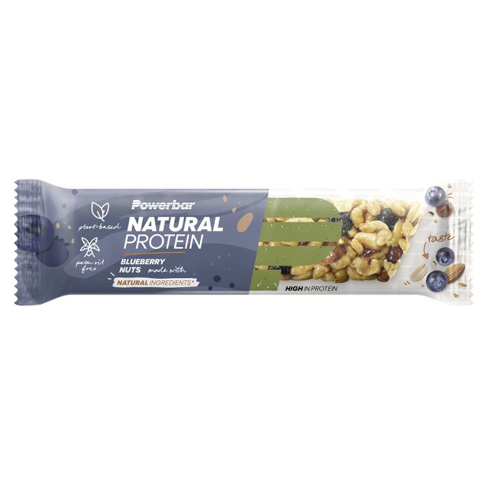 Powerbar naturligt protein (18 x 40gr) - blåbærnødder