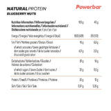 Powerbar naturligt protein (18 x 40gr) - blåbærnødder