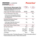 Powerbar protein+ l-carnitin (30 x 35gr) - hindbæryoghurt