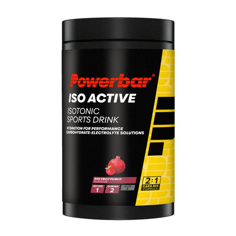 Powerbar isoactive 600 (1 x 600gr) - rød frugt