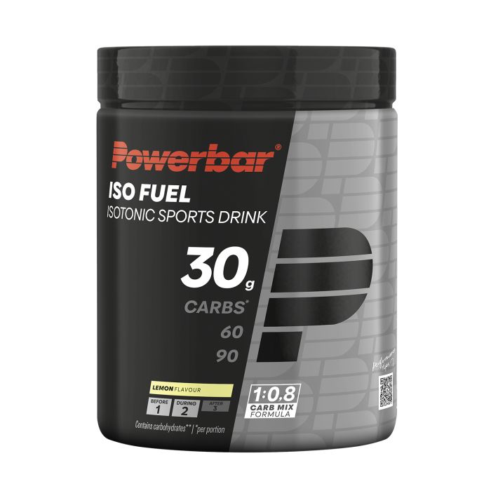 Powerbar iso fuel 30 isotonisk sportsdrik (1 x 608gr) - citron
