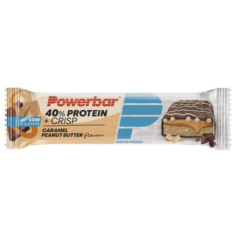 Powerbar 40% protein+ chips (12 x 40gr) - karamel jordnøddesmør