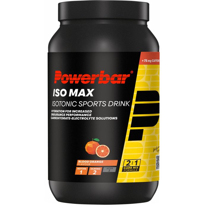 Powerbar isomax 1200 (1 x 1200gr) - blodappelsin (koffein)