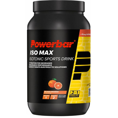 Powerbar isomax 1200 (1 x 1200gr) - blodappelsin (koffein)