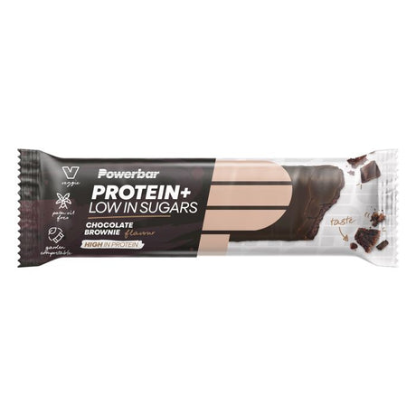 Powerbar protein+ lavt sukkerindhold (30 x 35gr) - chokolade brownie