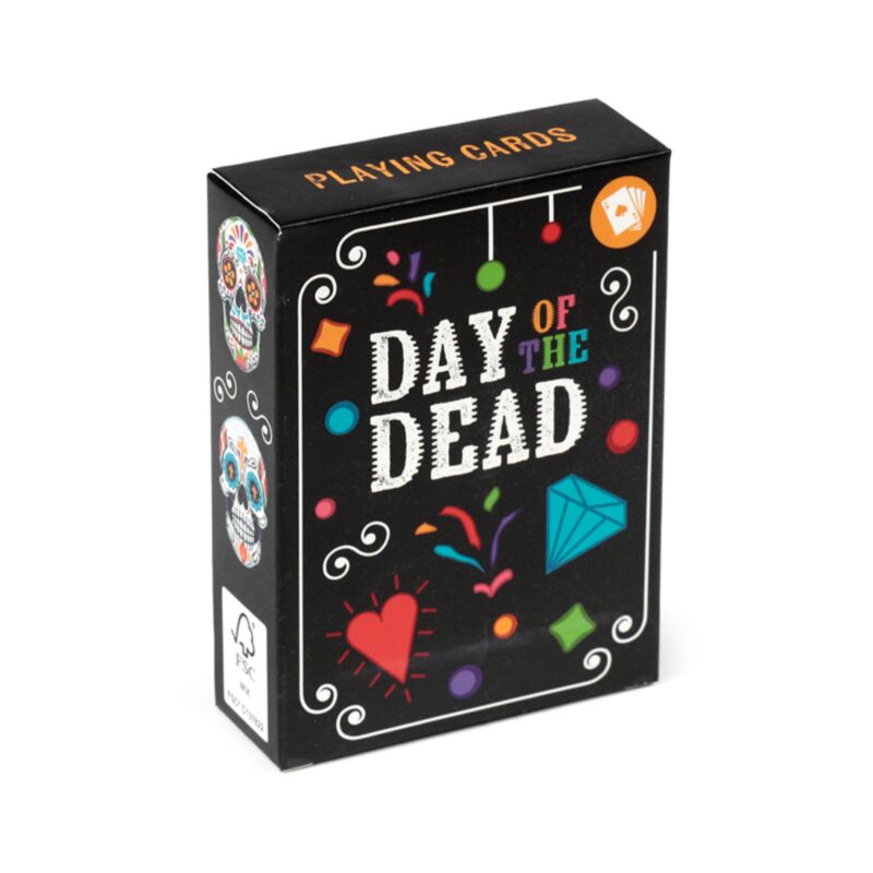 Dia de los muertos kortspil med kortspil