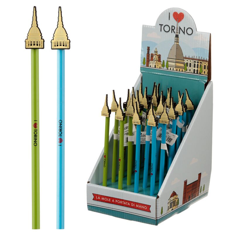 Torino blyant med muldvarp PVC top