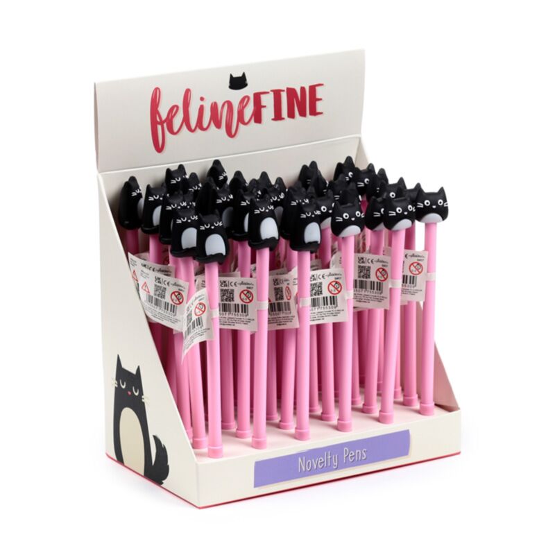 Feline fine cat fineliner pen - sort