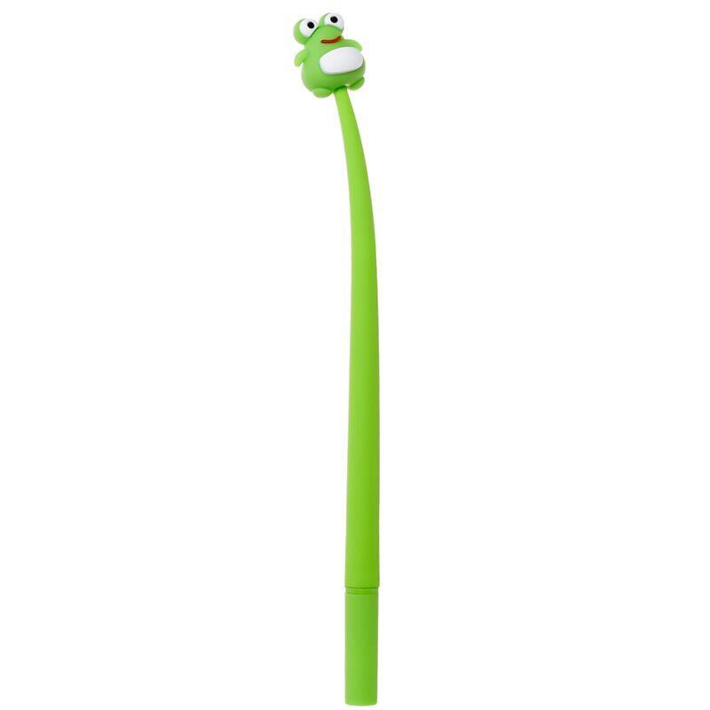 Cutiemals frog fineliner pen - sort