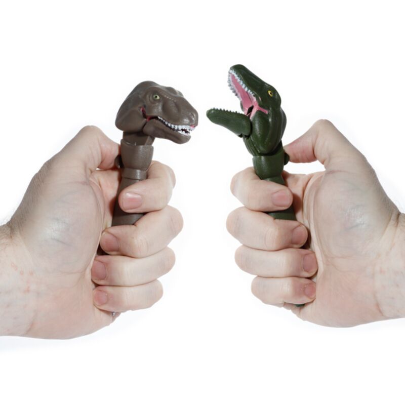 Dinosauria dinosaur plastic pen - blå
