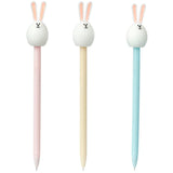 Adoramals kanin fineliner pen - sort