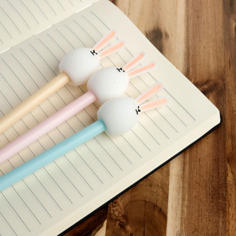 Adoramals kanin fineliner pen - sort