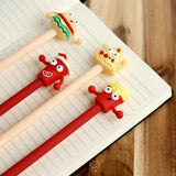Fastfood fineliner pen - sort