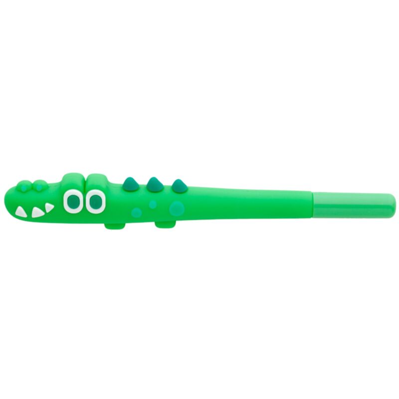 Krokodille fineliner pen - sort
