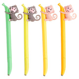 Banana monkey fineliner pen - sort