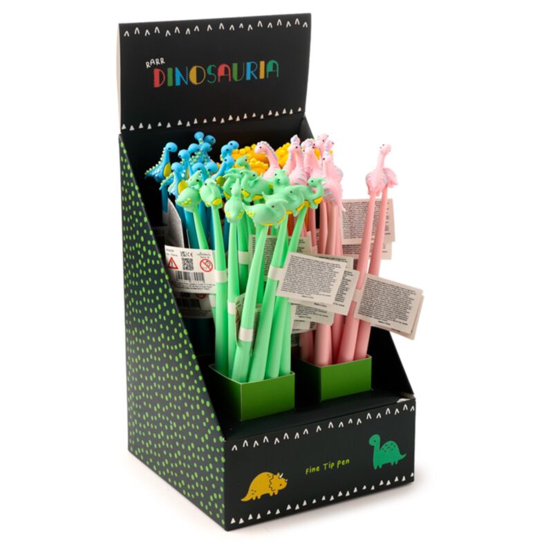 Dinosauria jr fineliner pen - sort