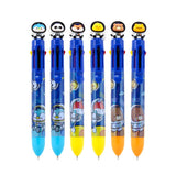 Space team flerfarvet pen (8 farver)