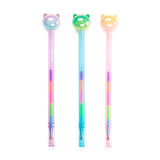 Cat regnbue blæk pen