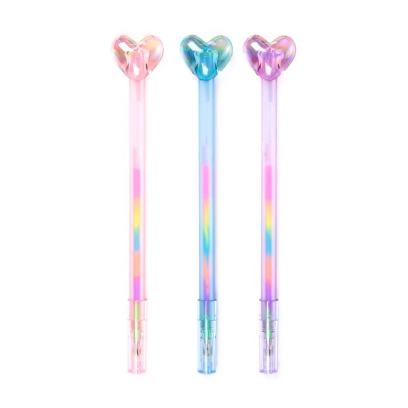 Amore heart rainbow blækpen