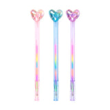 Amore heart rainbow blækpen