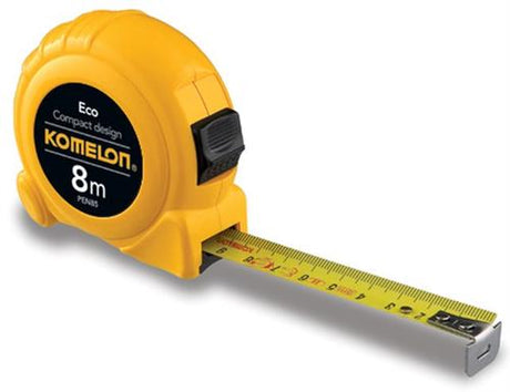 Komelon målebånd 8mtr 25mm øko