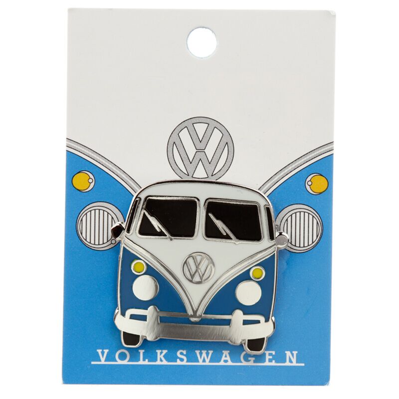 Union volkswagen van vw t1 blå emalje knapmærke