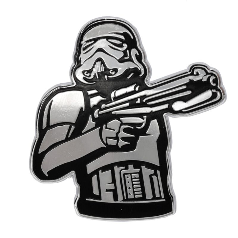 Den originale stormtrooper emalje knap badge