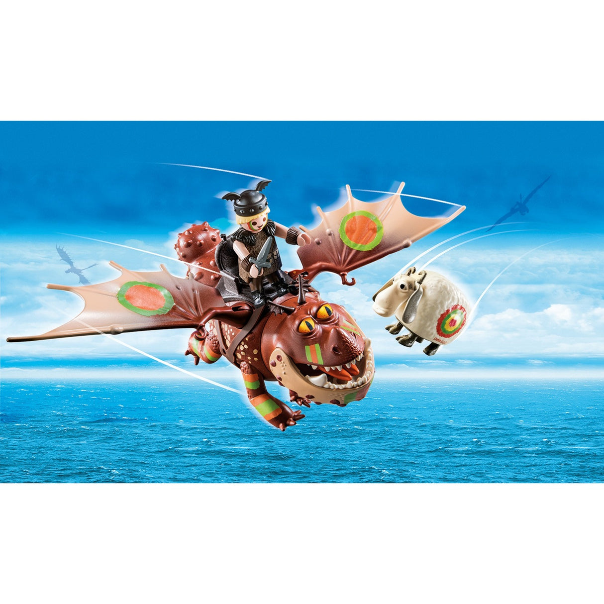 Playmobil Dragons Dragon Racing: Fish Leg and Bacon