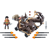 Playmobil Dragons eret med fire -fold ballista