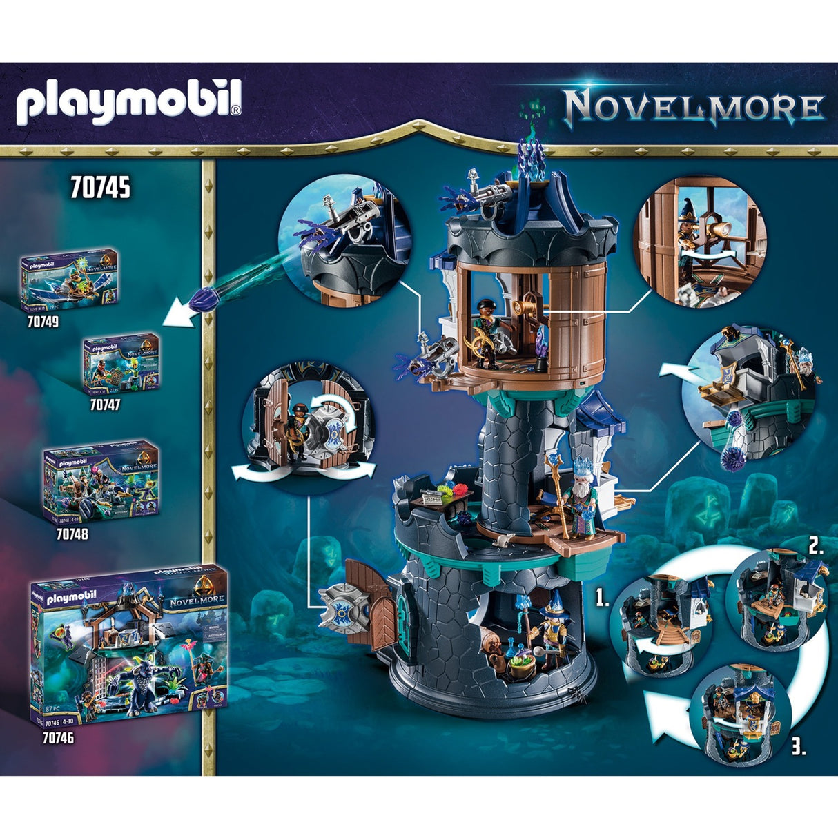 Playmobil Playmobil Novelmore Violet Vale: Wizard Tower