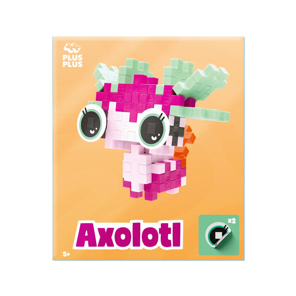 Plus plus plus plus kæledyrspakke - tilbedende axolotl (4367)