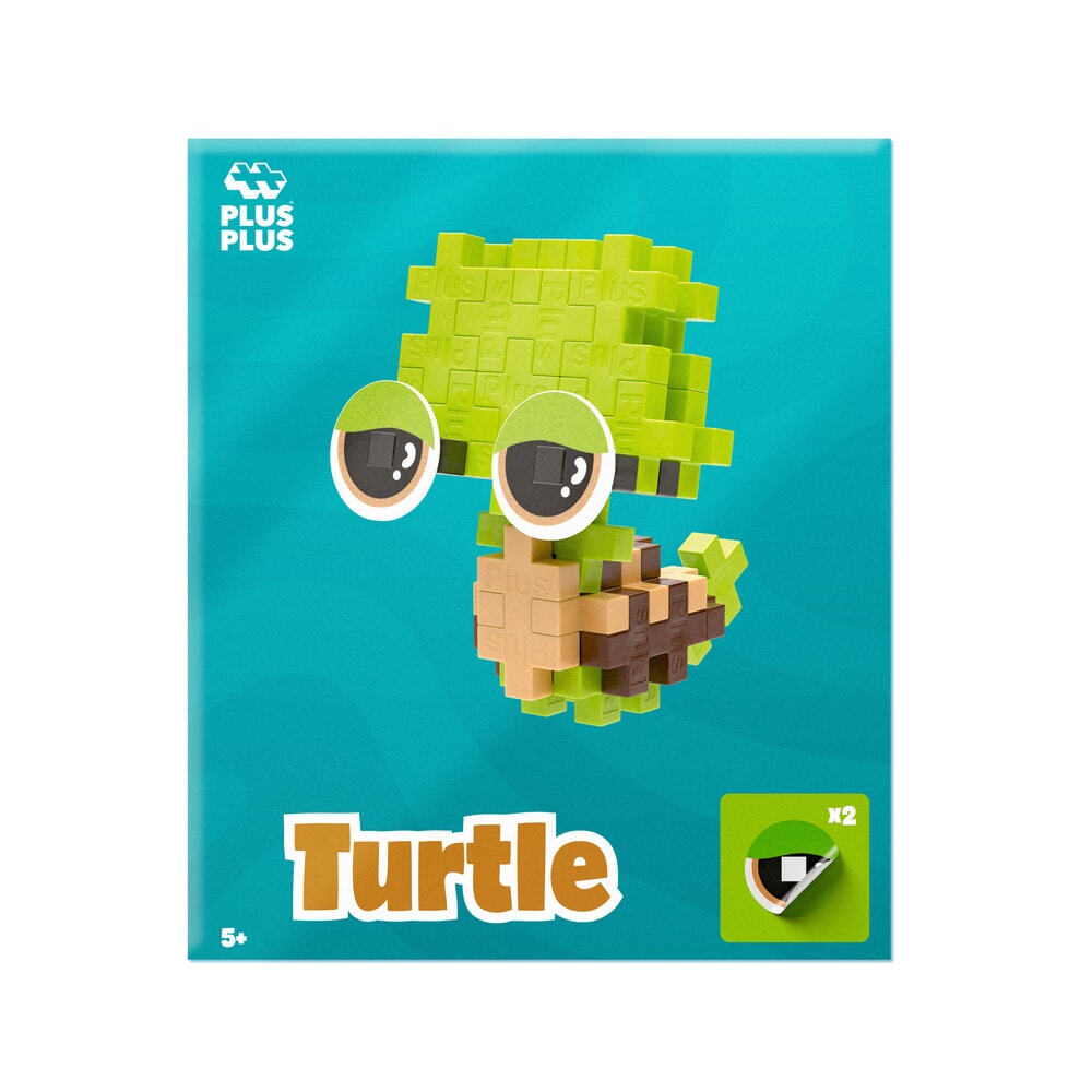 Plus plus plus plus kæledyrspakke - træt skildpadde (4371)