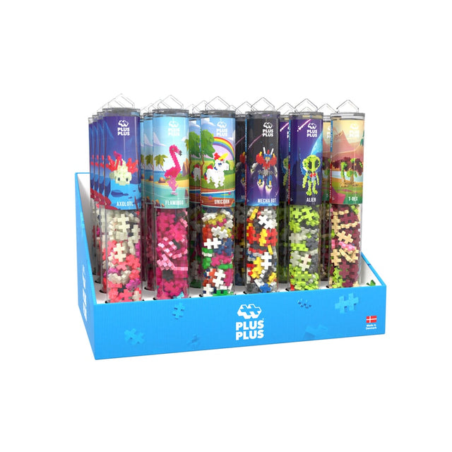 Plus plus plus plus blandede tegn 100 stk 3 display 24 stk (7525)