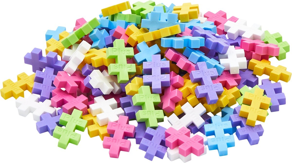 Plus plus rør pastel plus-plus: 100 stykker (4025)