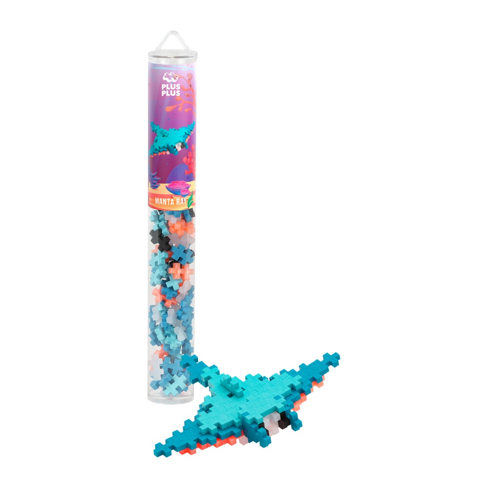 Plus plus plus plus manta ray: 100 stykker rør (4326)